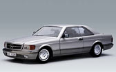 奔驰500SEC 汽车模型 Autoart 76212 COUPE 1986
