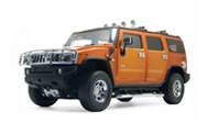 HIGHWAY 61 顶灯版悍马Hummer H2 SUV 越野车模型