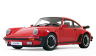 1986年保时捷/PORSCHE 911 3.3 TURBO 两门跑车模型  奥拓阿77982  1：18 红色