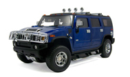 悍马H2 HUMMER H2 SUV 汽车模型 61号公路 HighWay61  蓝色
