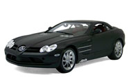 奔驰SLR 汽车模型 1:18 玛莎图maisto 36653M 磨砂黑