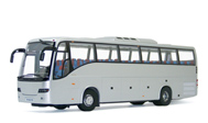 西沃 VOLVO 9700  1:43 客车模型 银色