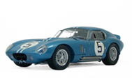 1964年地通娜眼镜蛇 汽车模型 EXOTO 1：18 蓝色