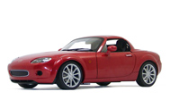 马自达MX5 MAZDA MX-5 MX5 特价汽车模型 75977 奥拓阿 1：18 金属红