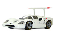 1966年查普雷 Chaparral  汽车模型 exoto 1：18白色