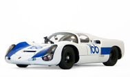 1967年保时捷910 166# exoto 1：18 白色