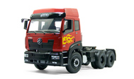 南方重汽牵引头 拖车 拖头汽车模型 国产原厂 1：24 红色