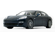 保时捷 panamera S 汽车模型 威利1：24 深蓝色