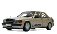 特价奔驰190E BENZ 18# 汽车模型 冠军车  奥拓阿 1:18 金色 88431
