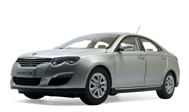 荣威550 ROEWE 1.8T 汽车模型 国产原厂 1：16   银色