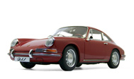 1964年保时捷911 汽车模型 autoart 1：18 红色 77912
