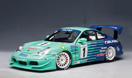 保时捷911（996）GT3 SUPER TAIKYU  2005 #1 汽车模型 奥拓阿 1:18 花色 80586