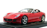 【限量】敞篷法拉利599  BBR 1:18 SA APERTA 酒红色