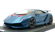 兰博基尼第六元素 限量25台 汽车模型 MR 1:18 磨砂蓝色