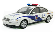 大众帕萨特警车 汽车模型 1:18 威利 VW Passat Police car