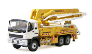 五十铃卡车 山推37M水泥泵车 国产原厂 1:50 工程车模型