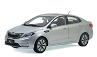 东风悦达起亚K2 KIA Optima 1:18 汽车模型 银色