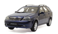 别克凯越旅行车 汽车模型 国产 1：18 蓝色