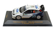 2005福特FOCUS WRC拉力赛 17号车 汽车模型 IXO 1:43 花车 RAM189