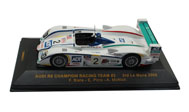2005奥迪R8 CHAMPION RACING TEAM 2号  汽车模型 IXO 1：43 LMM077 白花色