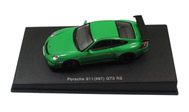 保时捷997 GT3 RS 汽车模型 奥拓阿 1：43 绿色黑条 57912