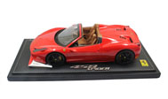 法拉利458 敞篷 汽车模型 BBR 1：18 红色 限量50台