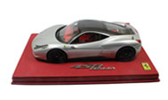 法拉利458 汽车模型 意大利BBR 1：18 银色 限量10台