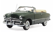 1949年福特 FORD 水星 敞篷版 老爷车 富兰克林 1：24 绿色