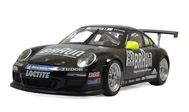 2010年保时捷GTR3 汽车模型 迷你切 1：18 黑花