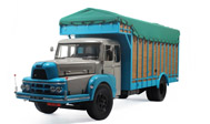 1960伊佐阿尔布蓬大卡车模型1：24  法国unic zu 122 Lzord 蓝色