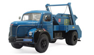 1957年贝利埃泥斗车 搅拌车模型 1:24 Berliet GLR 8 蓝色