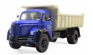 1957年贝利埃卡车自卸车模型 1:24 Berliet GLR 8 R Van Truck  蓝色