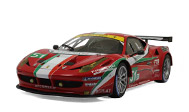 精细版法拉利458 Italia GT2 汽车模型 风火轮 1：18 红花色
