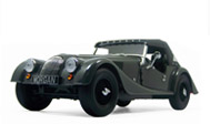 摩根 MORGAN 4/4 2008 摩根老爷车 汽车模型 京商 1：18 灰色 08115GR