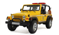 牧马人吉普 消防版 汽车模型 1:18 玛莎图maisto JEEP 36115  黄色