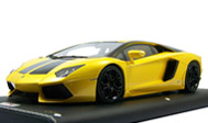 兰博基尼LP700-4 中国独家版  MR 1:18 黄色黑条 限量33台
