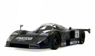 马自达赛车gt5 汽车模型 autoart  1：18  81043 黑花
