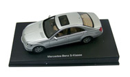 奔驰S-KLASSE 2009 汽车模型 56256 autoart 1：43 银色