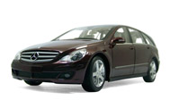 奔驰R350 R-CLASS W251 旅行车 汽车模型 迷你切1：18 紫红色