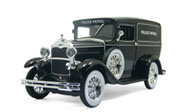 1931福特囚车 ford panel car 汽车模型 鑫浩1：18 白色