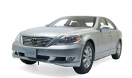 雷克萨斯LS460 汽车模型 NOREV 1：18 银色