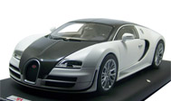 布加迪威龙 汽车模型 MR 1：18 黑白相间 限量99台