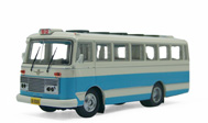 上海公交SK640 公交车模型 北京公交限量版  1:76 蓝白相间