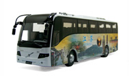 沃尔沃9300客车 江苏 公交巴士模型 1：42