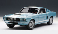 1967福特GT500 汽车模型 奥拓阿 1：18 72907 蓝色白条