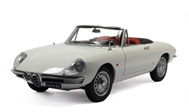 阿尔法.罗密欧爱快1600 DUETTO SPIDER 汽车模型 奥拓阿70136 1：18 白色