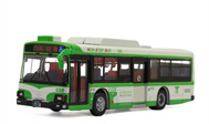 日本公交车 公交车模型 京商 1：80  绿色