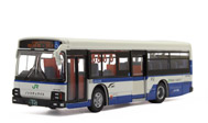 日本公交车 公交车模型 京商 1：80 蓝色