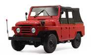 北京212吉普 BJ212【硬顶】 汽车模型 国产 1：18 限量版 红色