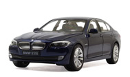 宝马535i 宝马新5系 汽车模型  威利 1：24  深蓝色